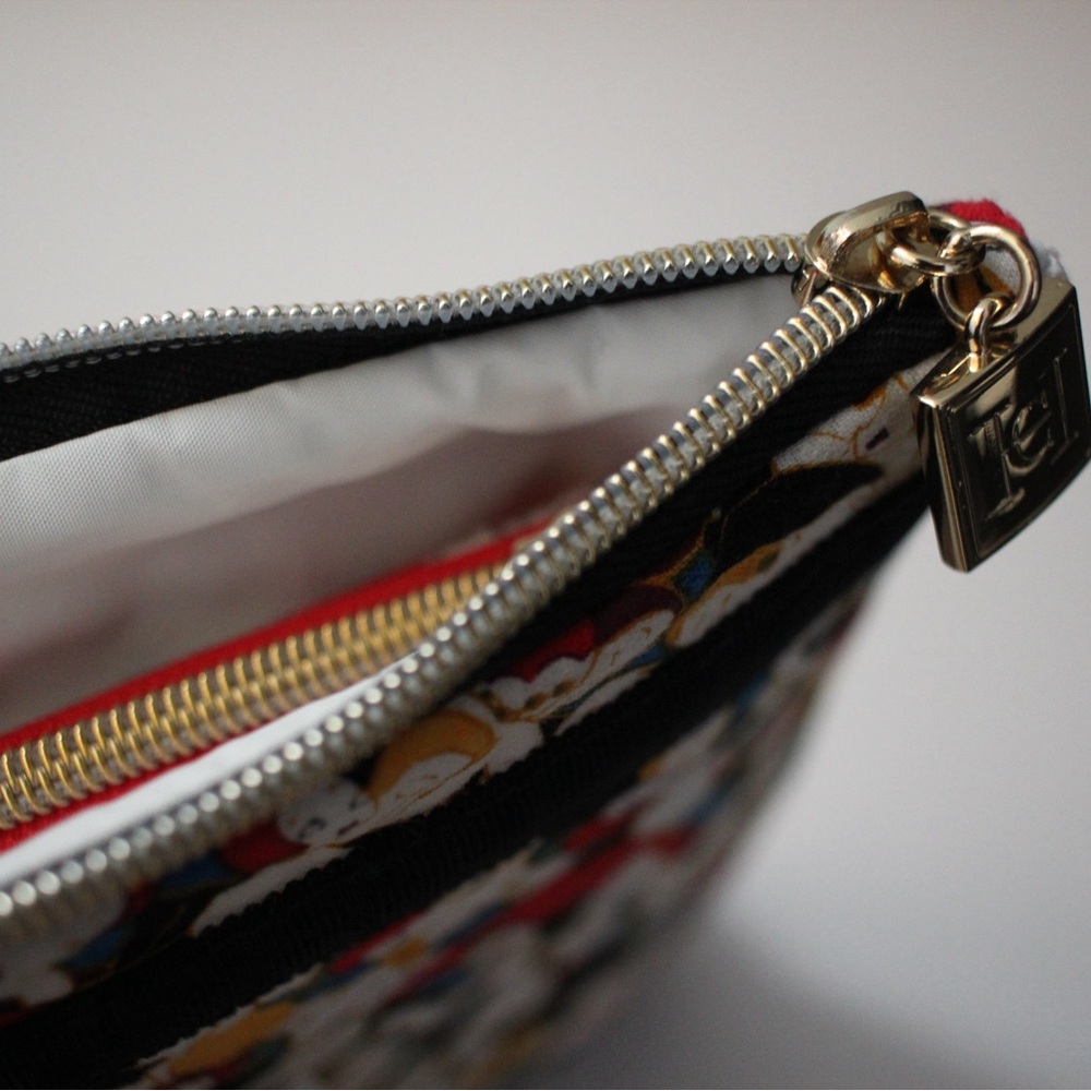 Carolina Herrera (Target x Neiman Marcus) Vibrant Patterned Cosmetic Bag 2 Set - Picture 5 of 7